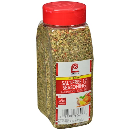 Lawrys Lawry's Salt Free 17 Seasoning 10 oz., PK6 2150080607